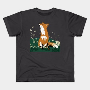 Thoughtful Fox 2 Kids T-Shirt